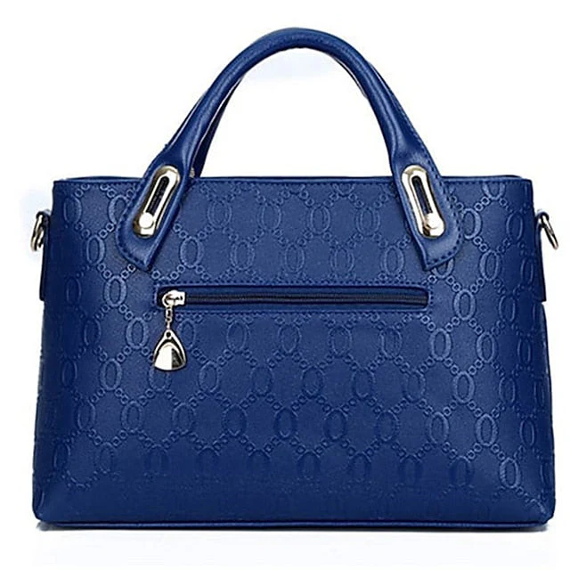 4 Bag Leather Purse PU Pieces Set - Image 8