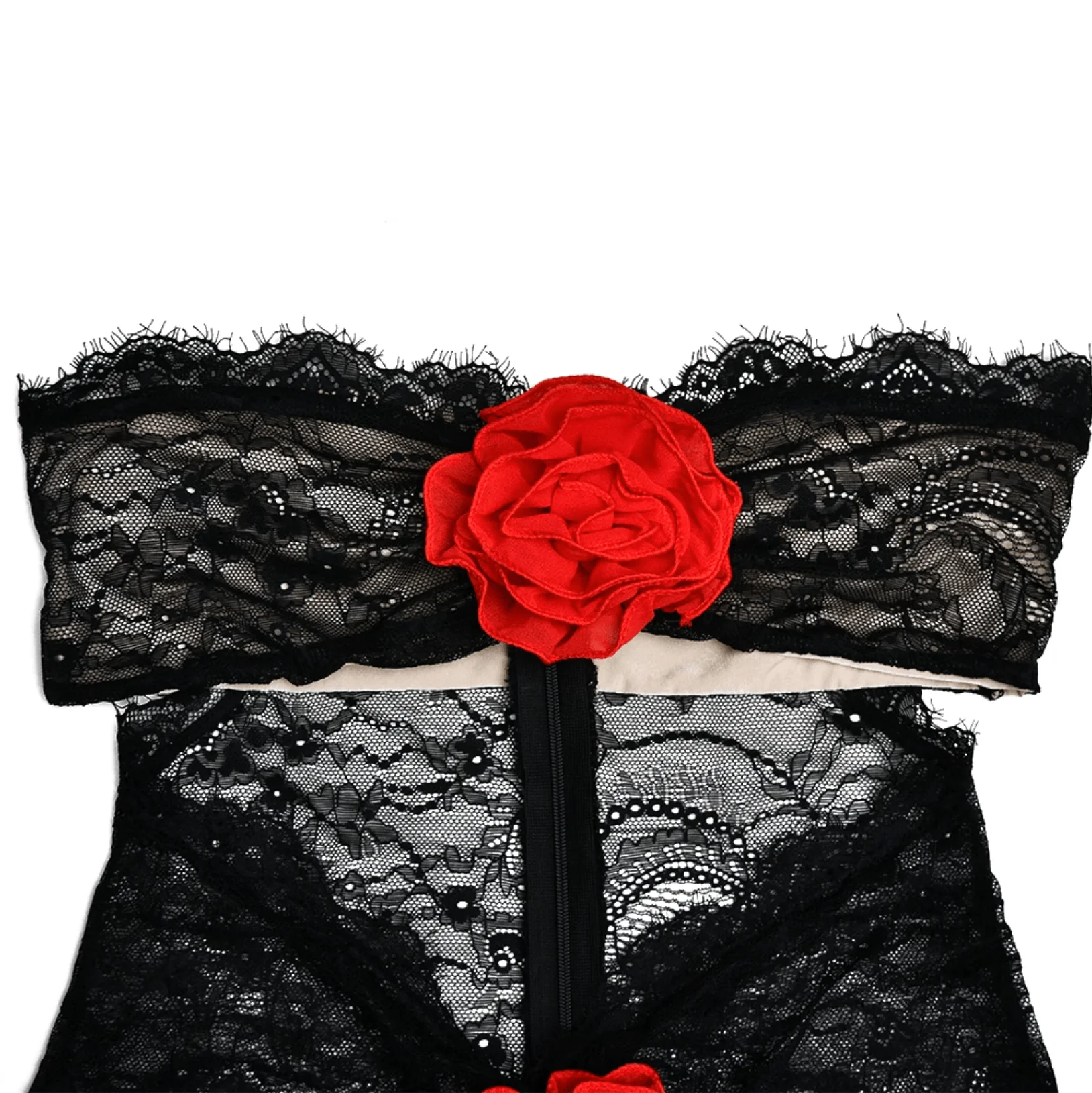 Affectionate Sensation Sheer Lace Cut-Out Jumpsuit - Image 13