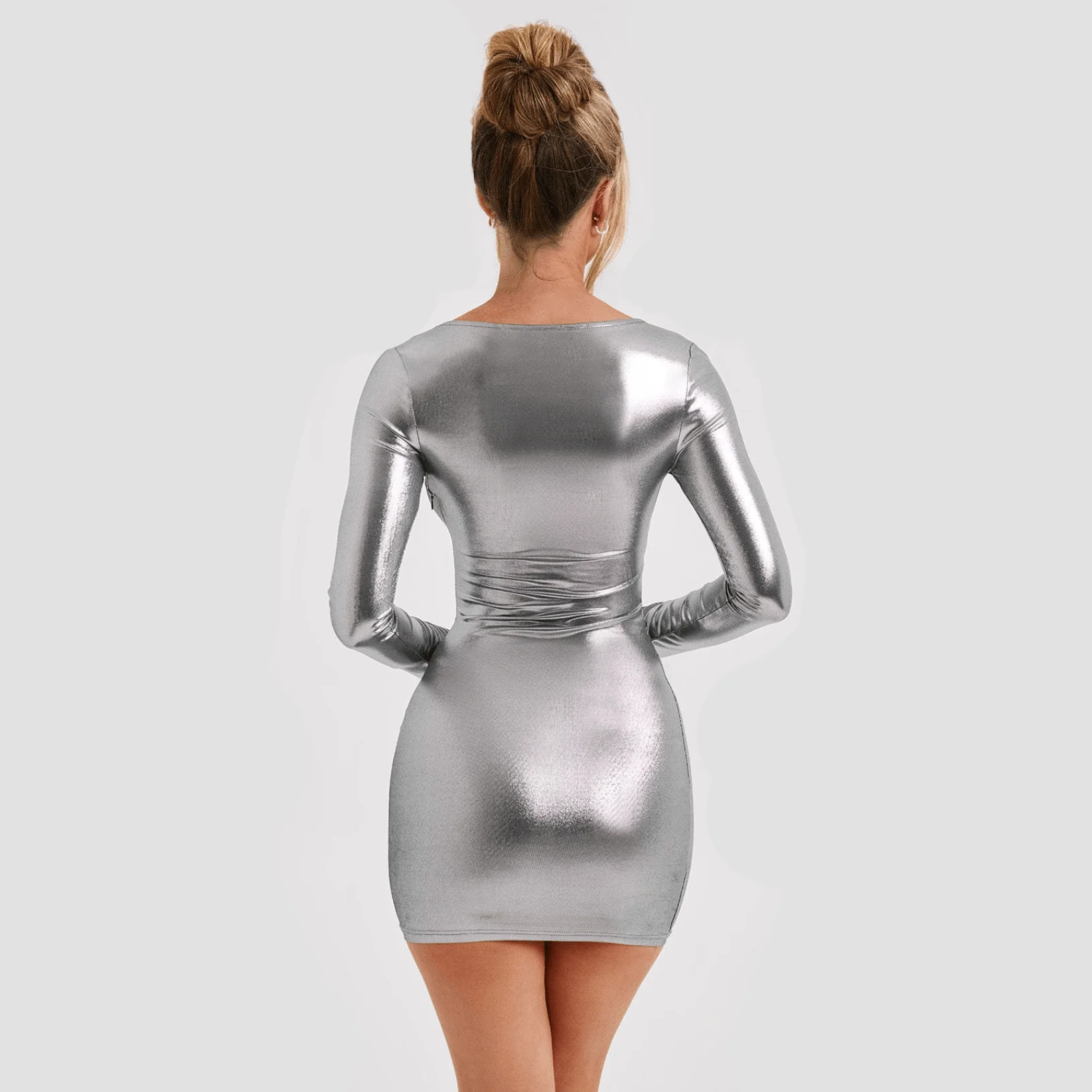 All About You And Me Long-Sleeved Mini Dress - Image 7