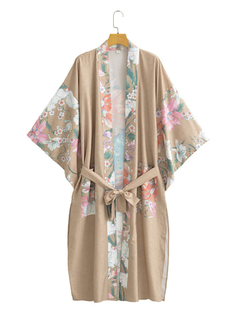All In One Polyester Loose Kimono Gowns