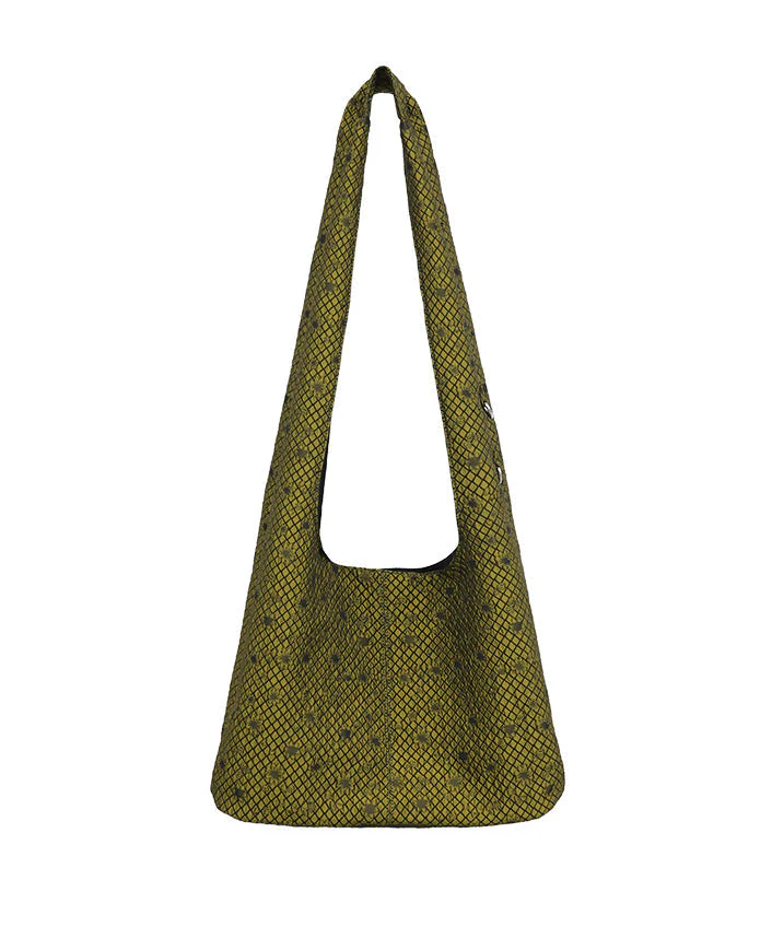 American Large Capacity Embroidery Messenger Bag - Image 5