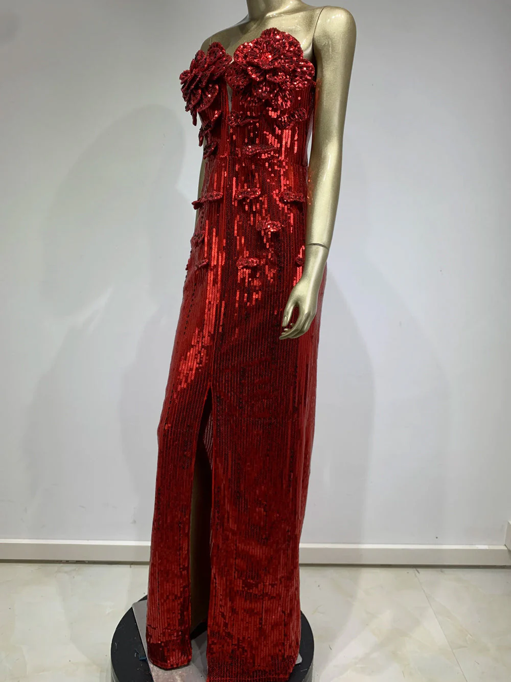 ANUCHA Sequins Maxi Dress - Image 6