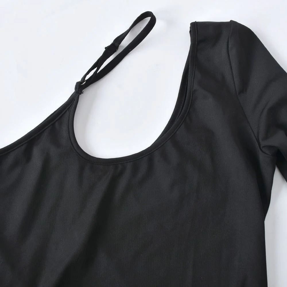 Artistic Creation Asymmetric One Shoulder Top - Image 8