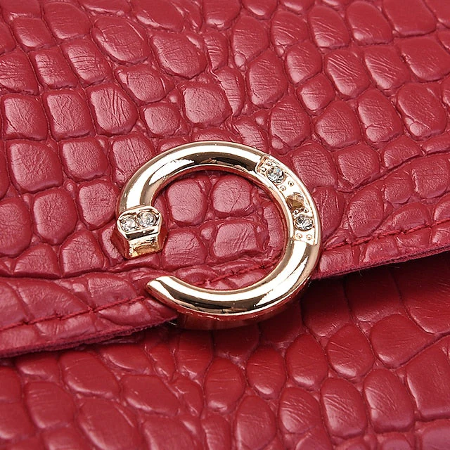 Bag Leather Going out Set PU Purse Office Pcs 3 - Image 12