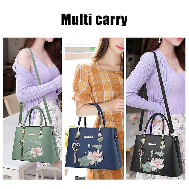 Bag PU Crossbody Handbag Shoulder Boston - Image 2
