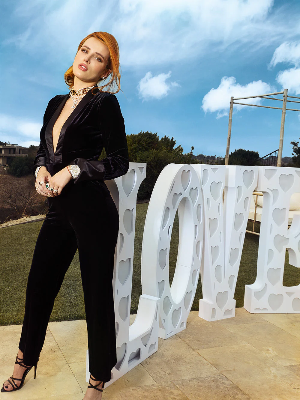 BERESHEET Velvet Jumpsuit - Image 3