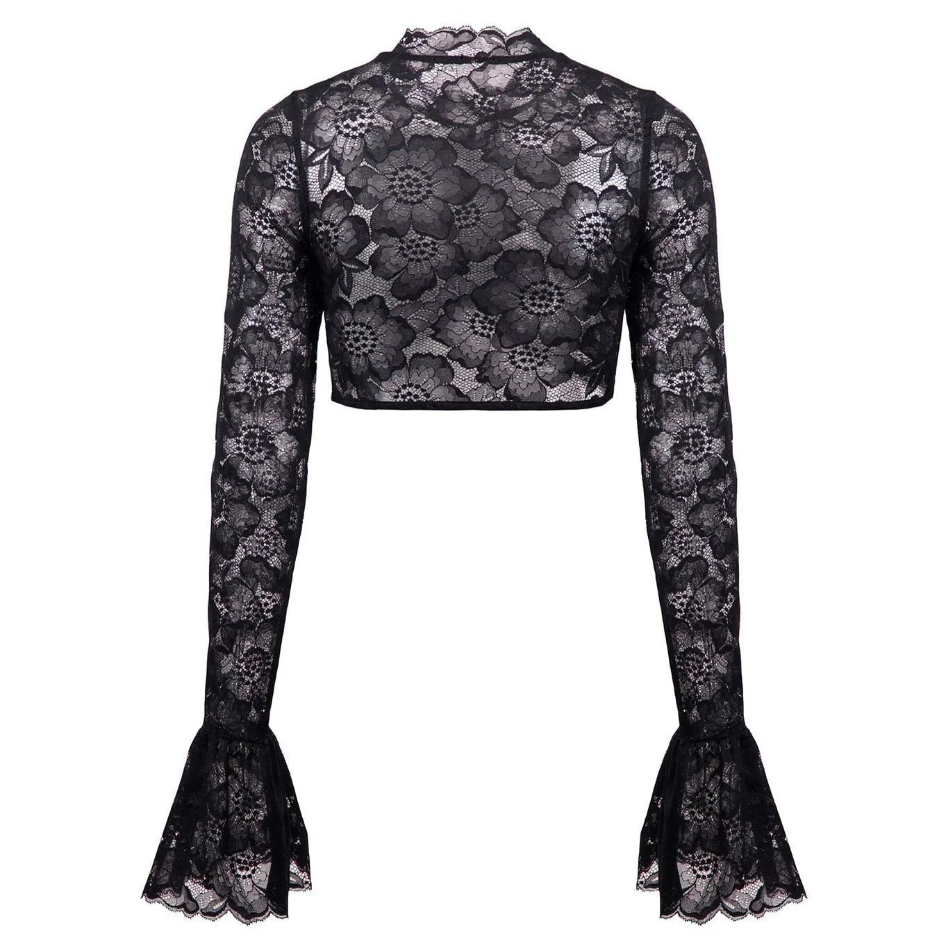 Botanical Affection Floral Lace Crop Top - Image 12