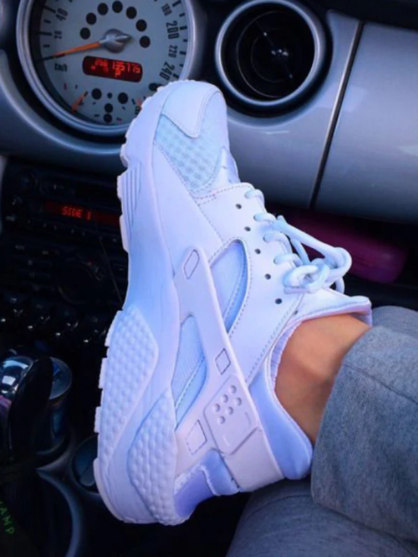 Breathable Lace-Up Sneakers - Image 2