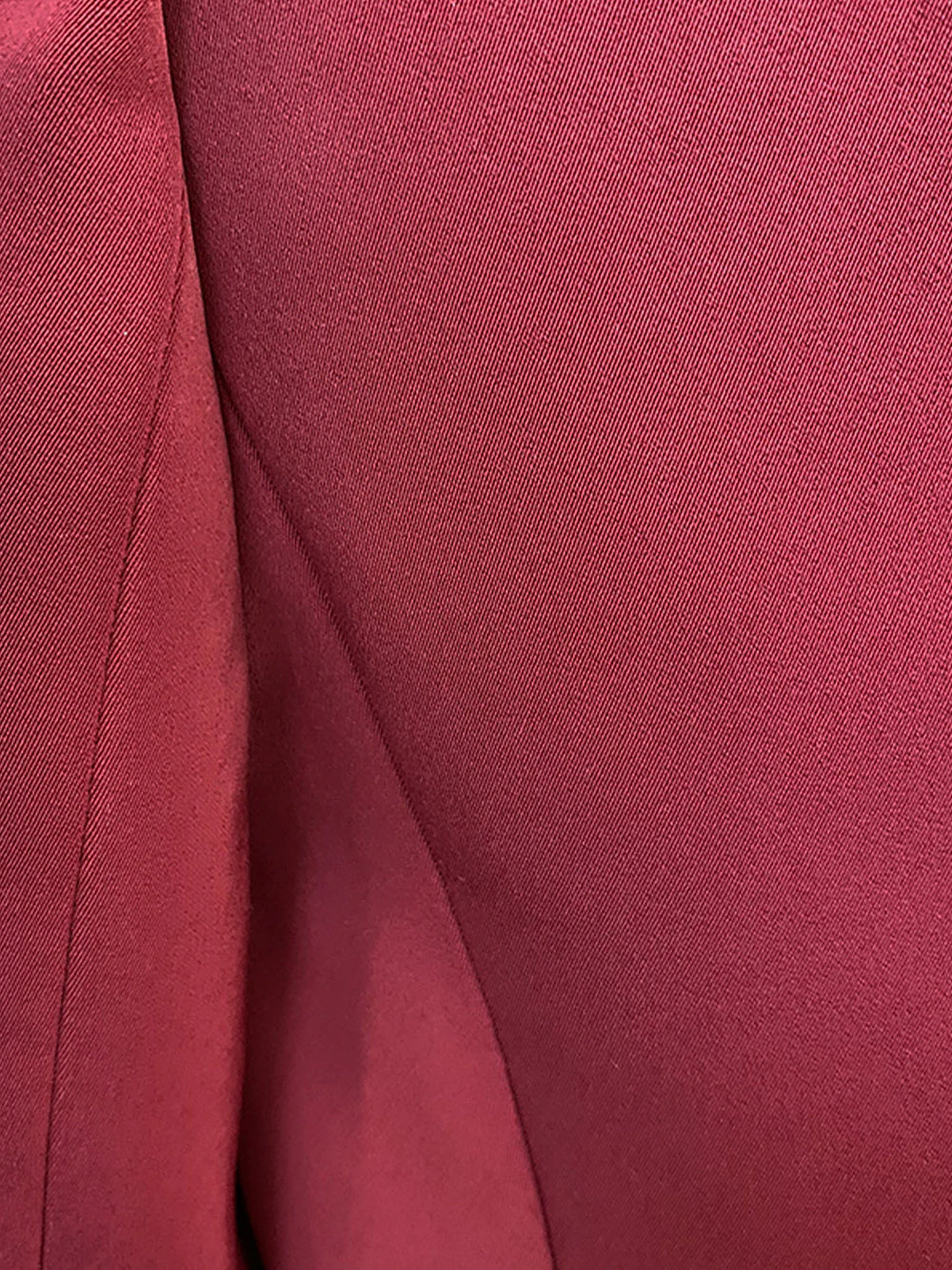 Burgundy Double Breasted Blazer - Image 7
