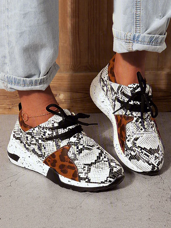 Casual Color Block Sneakers - Image 2