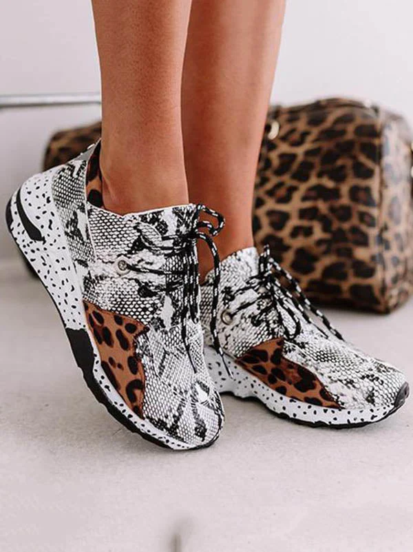 Casual Color Block Sneakers - Image 3