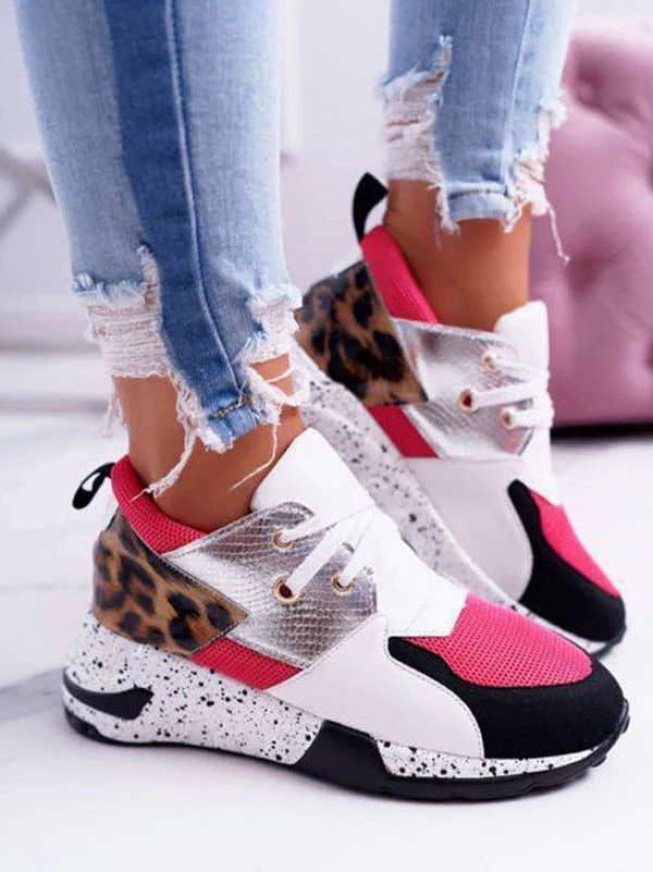 Casual Color Block Sneakers - Image 7