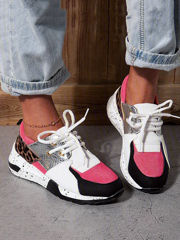 Casual Color Block Sneakers - Image 8