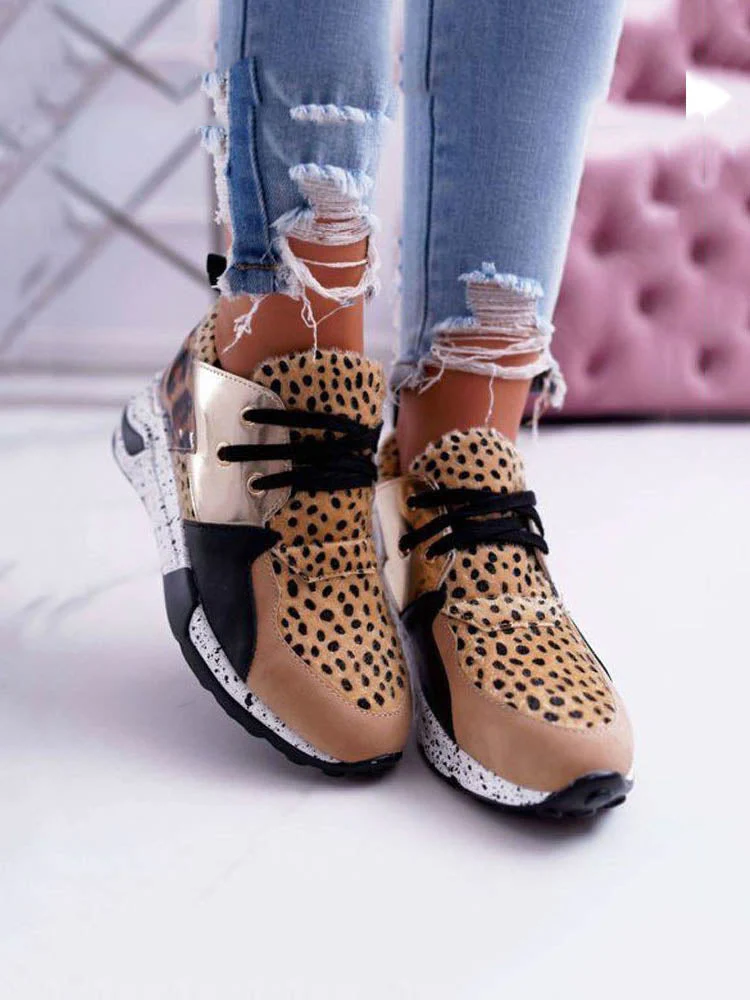 Casual Color Block Sneakers - Image 9