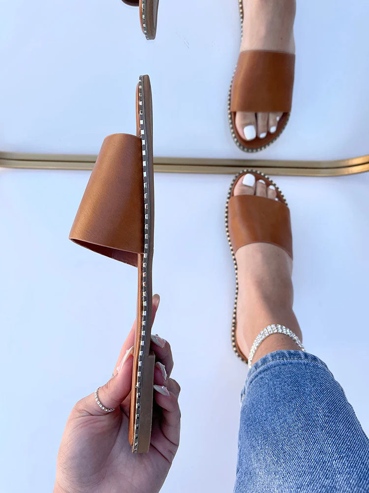 Casual Flat Slides - Image 16