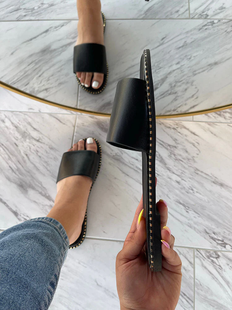 Casual Flat Slides - Image 7