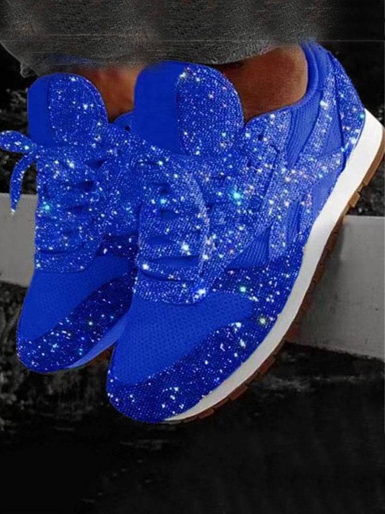 Casual Glitter Breathable Sneakers - Image 10