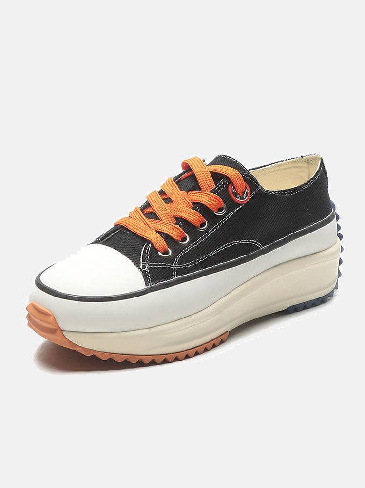 Casual Lace-Up Canvas Sneaker - Image 8