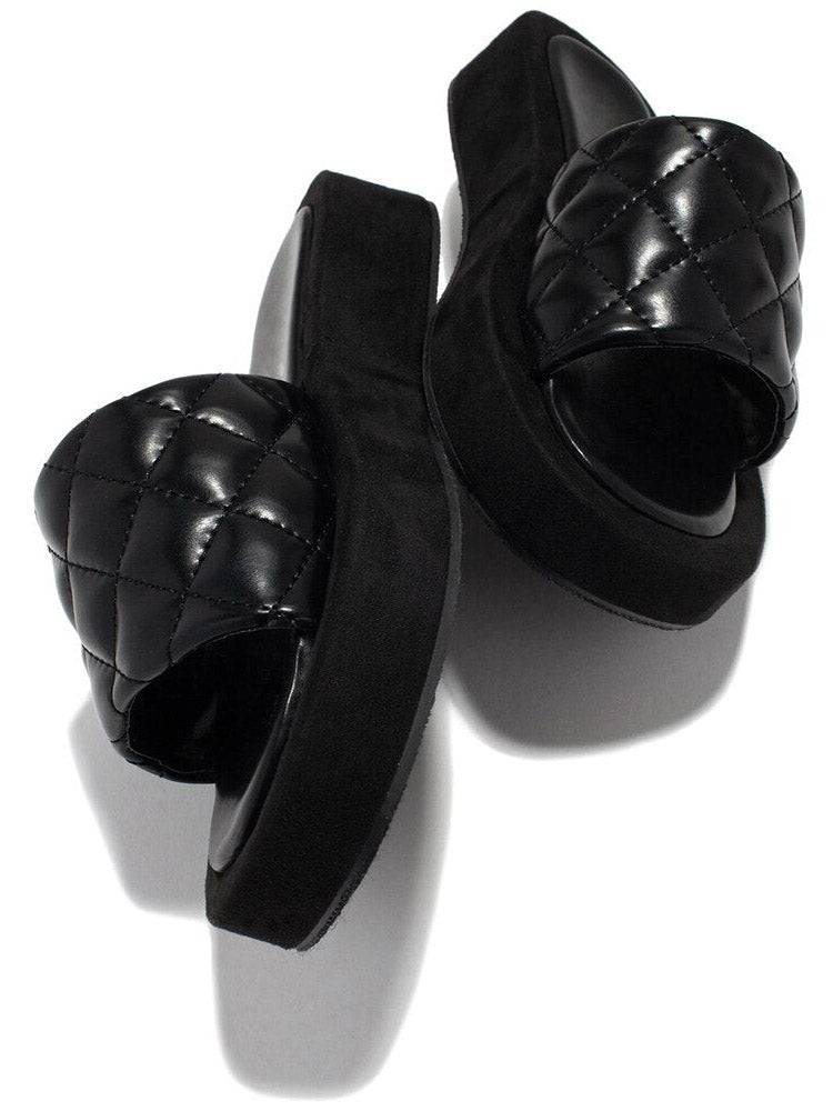 Casual Leather Platform Sandals - Image 4