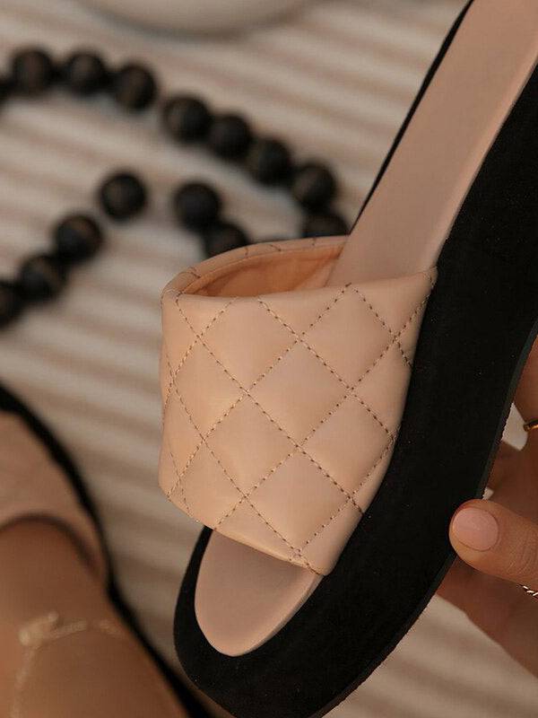 Casual Leather Platform Sandals - Image 5