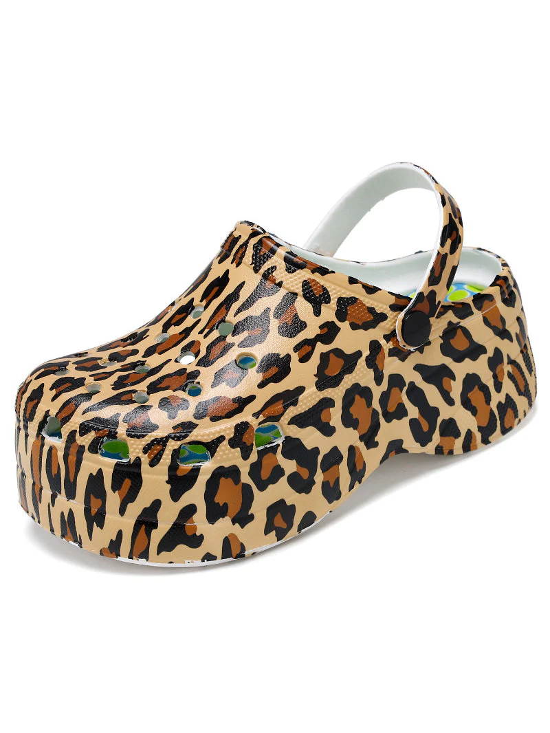 Casual Thick Sole Hole Sandals - Image 19