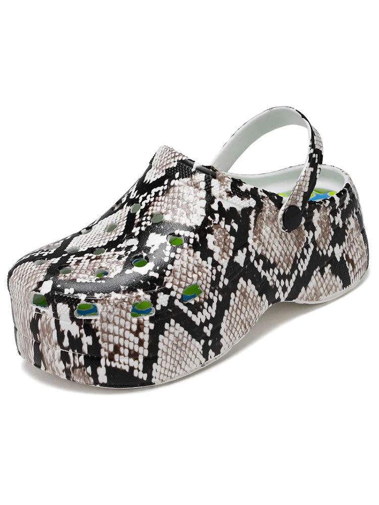 Casual Thick Sole Hole Sandals - Image 21