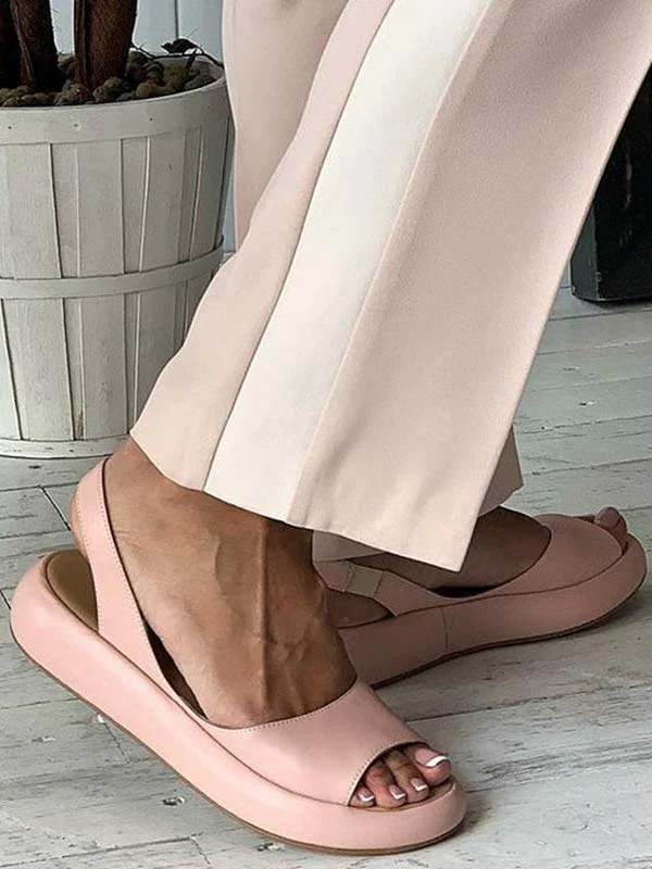 Casual Thick Sole Sandals - Image 2