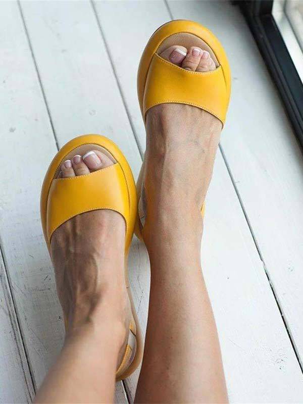 Casual Thick Sole Sandals - Image 9