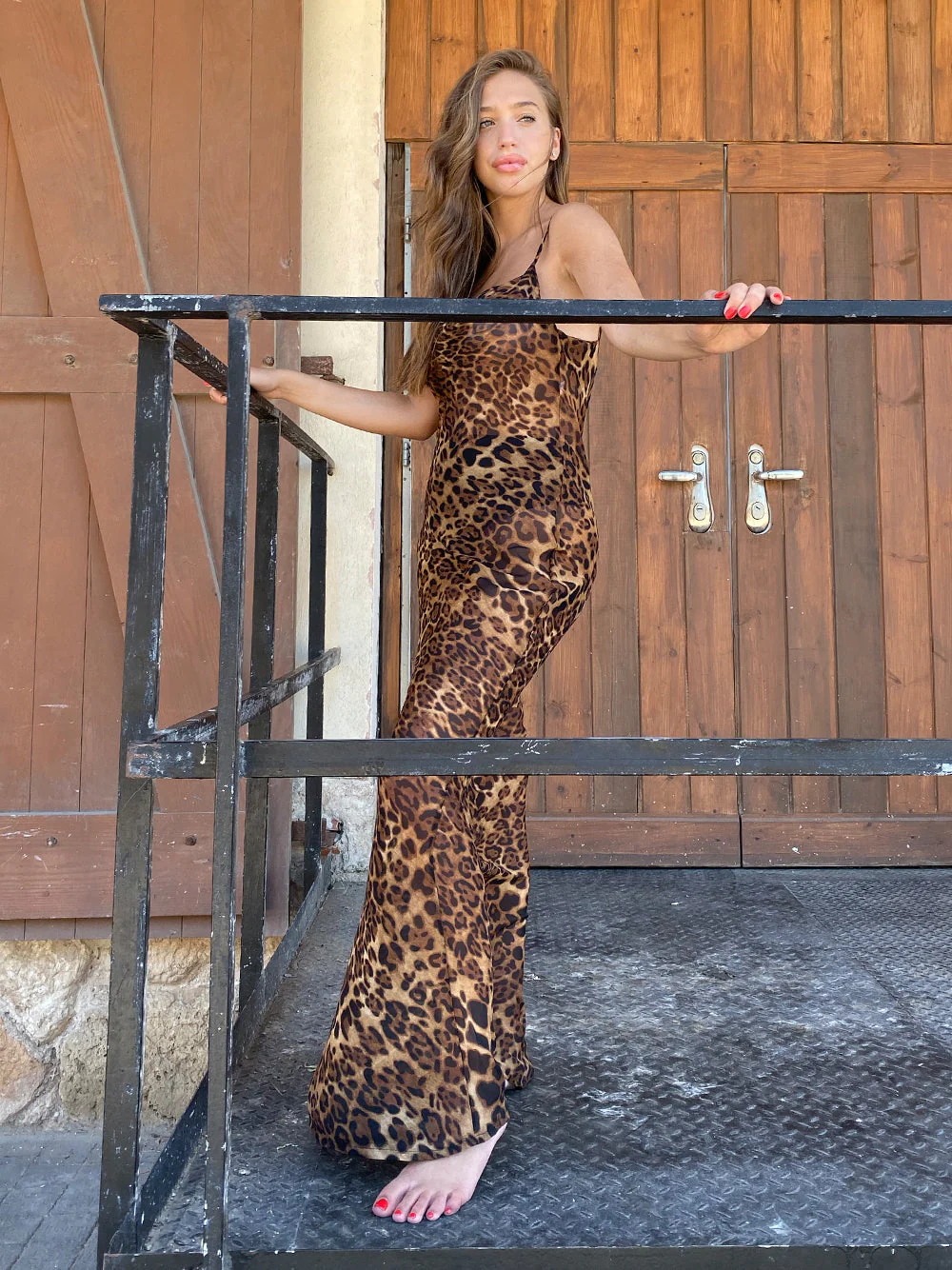 CATALINA Leopard Dress - Image 8