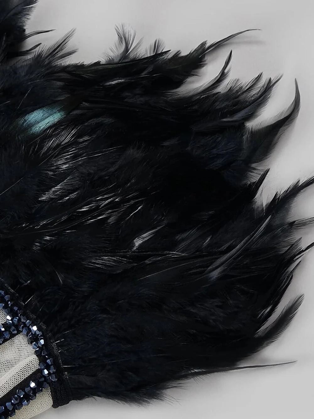 CELLAV Strapless Feathers Dress - Image 7
