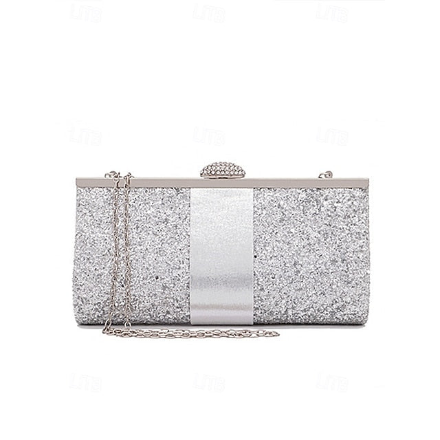 Clutch Bags PU Bag Polyester Shoulder Evening - Image 5