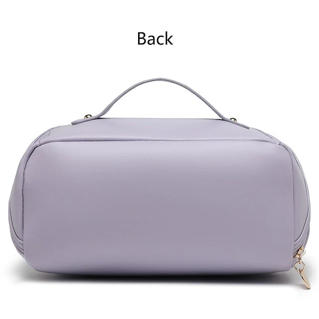 Cosmetic Makeup Handbag Leather PU Bag Travel - Image 14