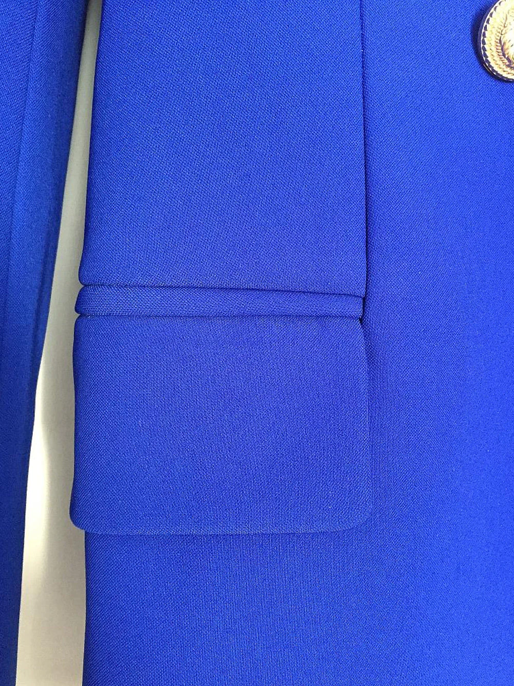 Cotton Double-Breasted Blazer - Image 13