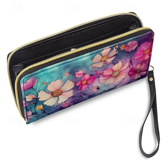 Credit Purse Card Coin Wallet PU Holder - Image 3
