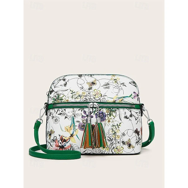 Crossbody Shoulder PU Leather Bag Bags Office - Image 8