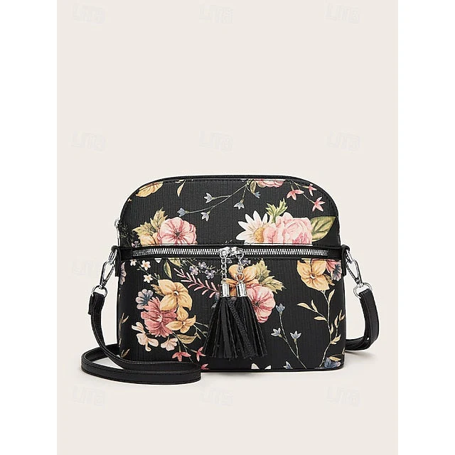 Crossbody Shoulder PU Leather Bag Bags Office - Image 9