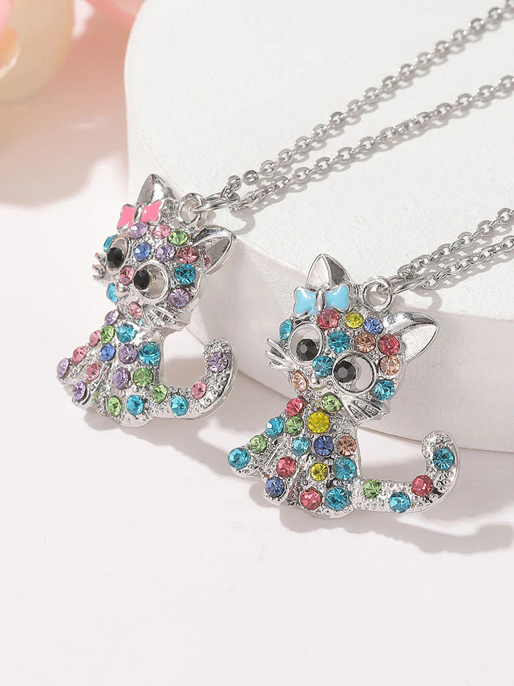 Crystal Cat Jewelry Set - Image 8