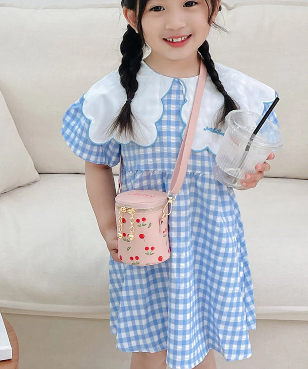 Cute Versatile Rubber Red Cherry Print Faux Leather Crossbody Bag - Image 2