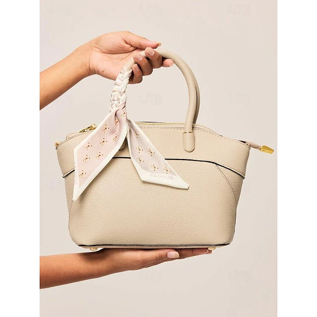Daily Leather Bag Handbag Bucket Office PU Holiday - Image 2