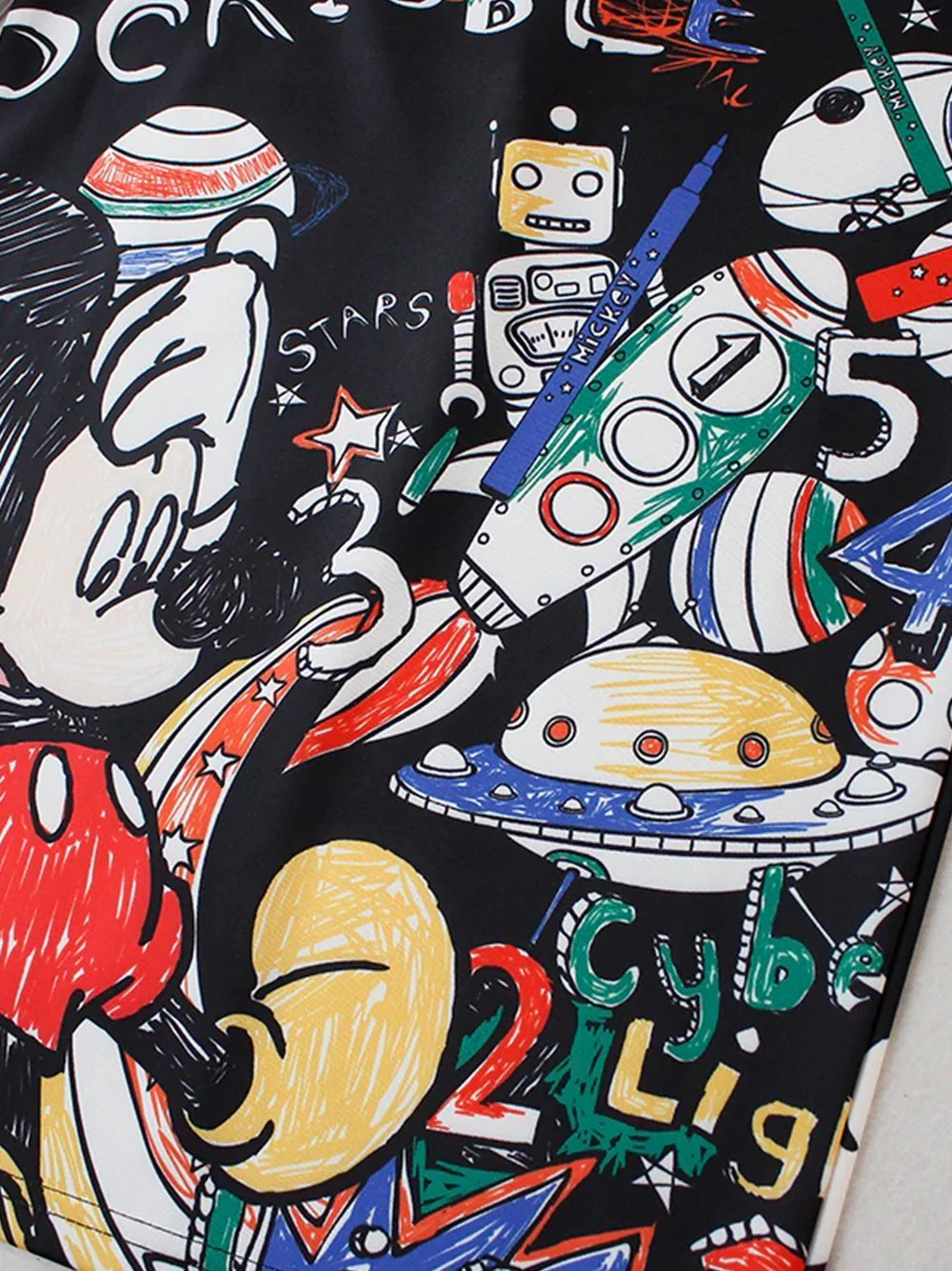 DENA High-Waist Skirt in Black - Image 8