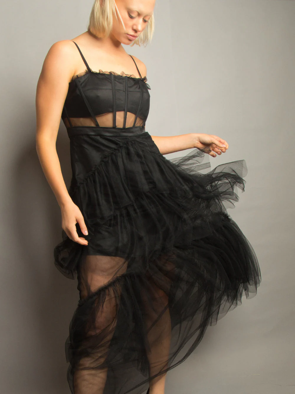 DIDA Tulle Maxi Dress - Image 12