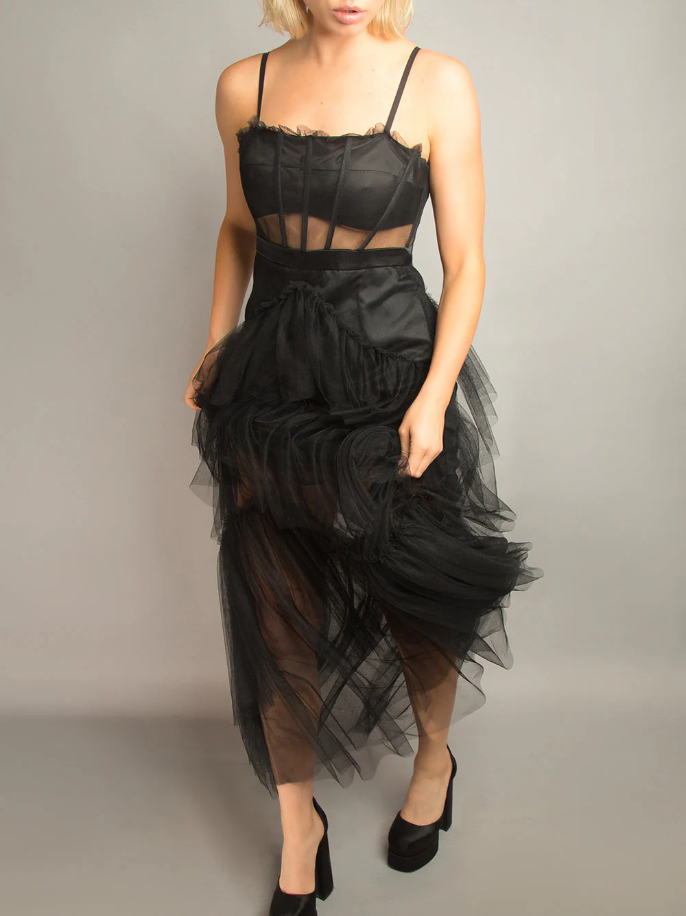DIDA Tulle Maxi Dress - Image 14