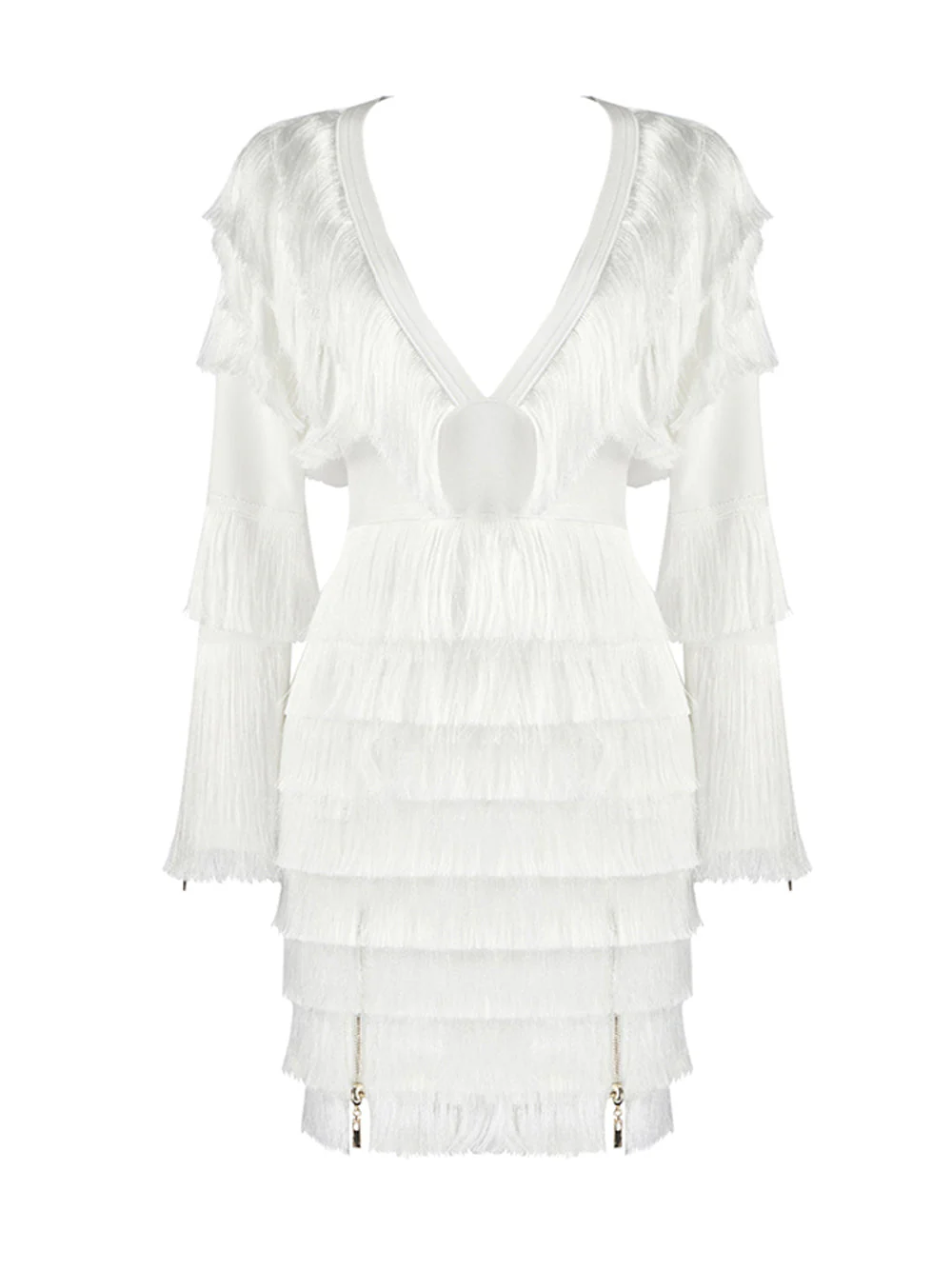 DONDI Fringed Mini Dress - Image 9