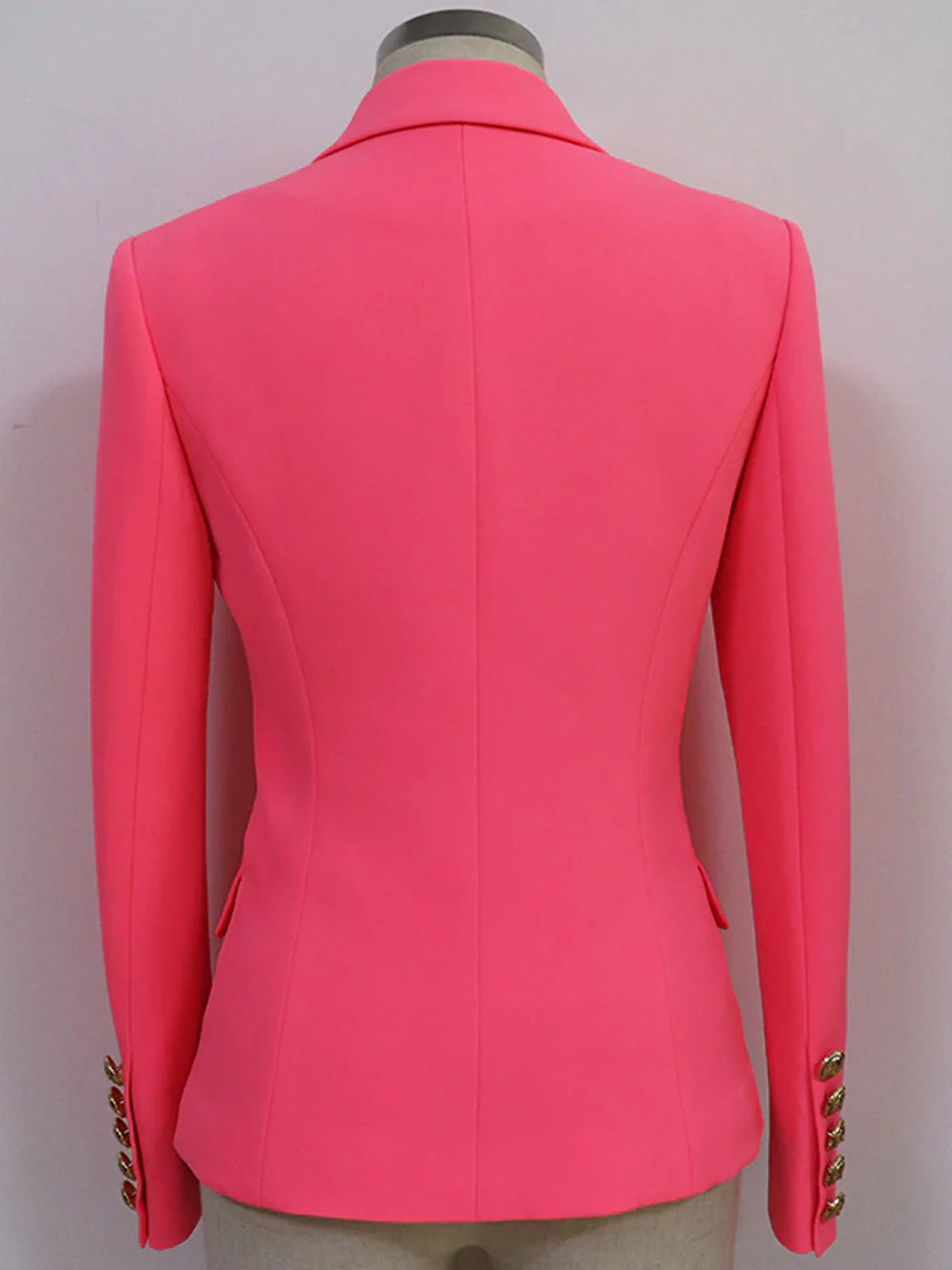 Double Breasted Blazer in Pink - Image 5