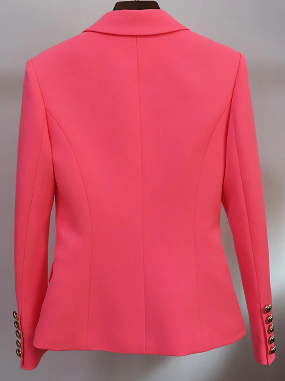 Double Breasted Blazer in Pink - Image 9