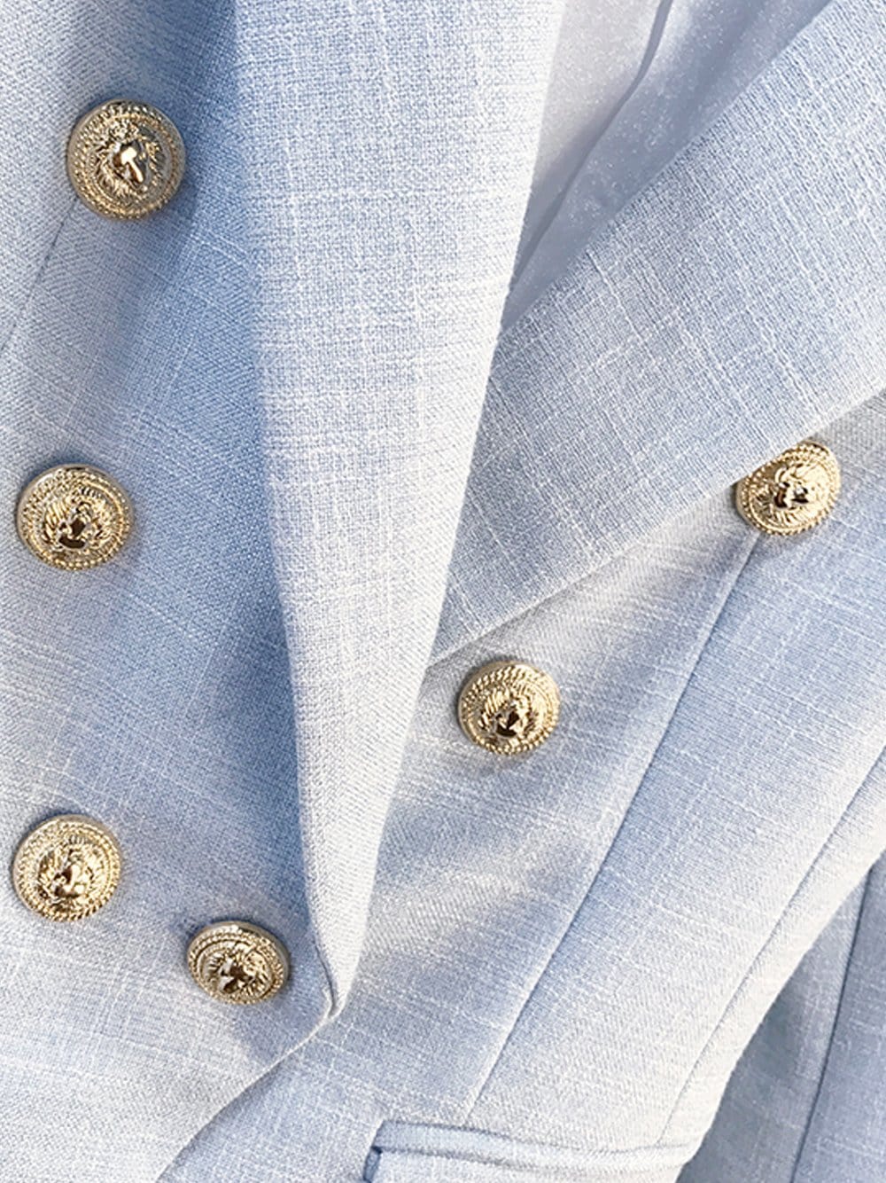 Double-Breasted Cotton-Blend Tweed Blazer - Image 5