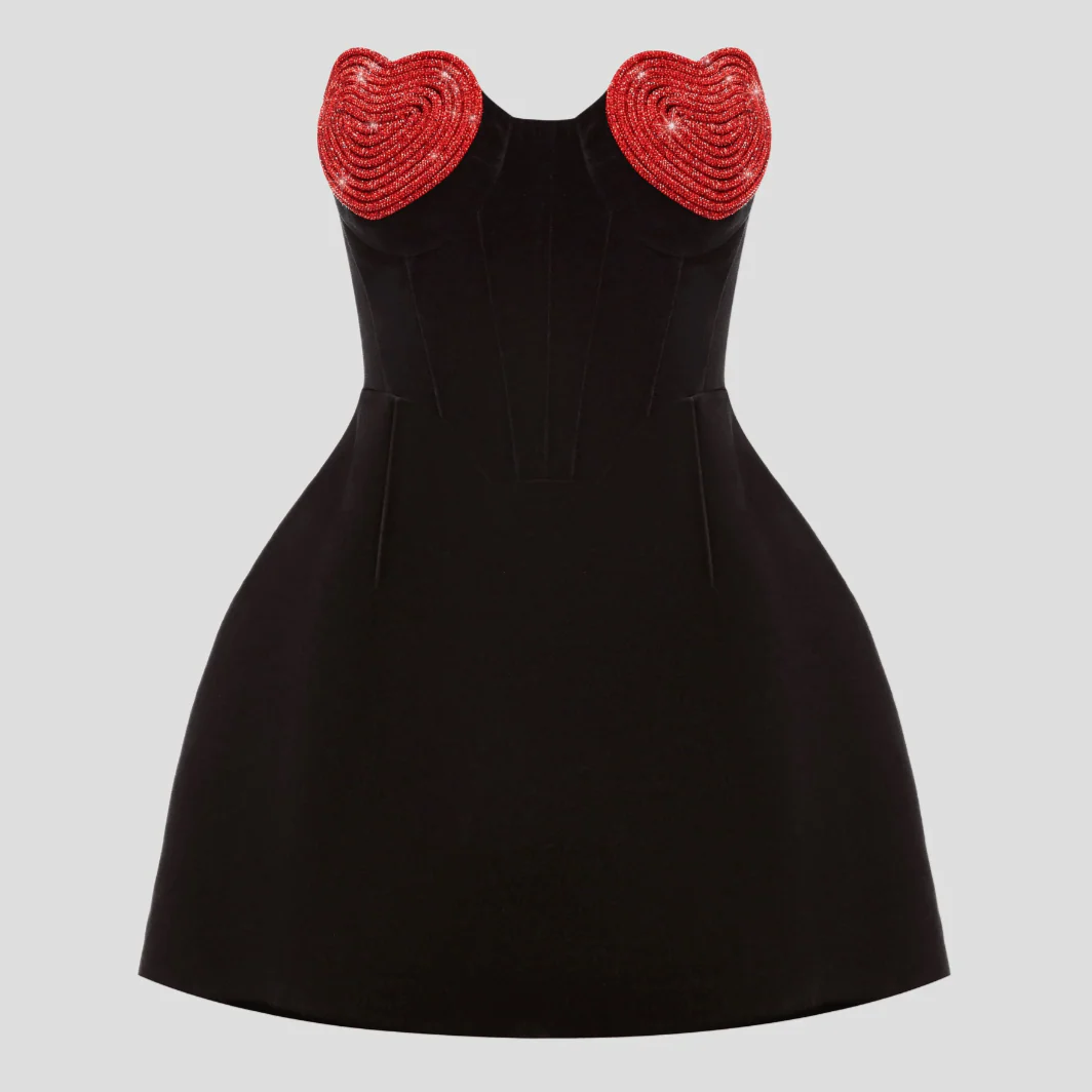 Dreaming Of Fashion Diamond Heart Mini Dress - Image 9