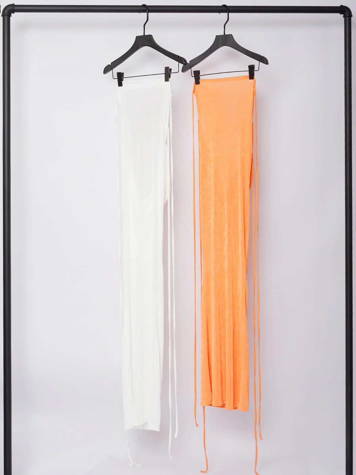 Egypt Backless Maxi Dress In White - Image 6