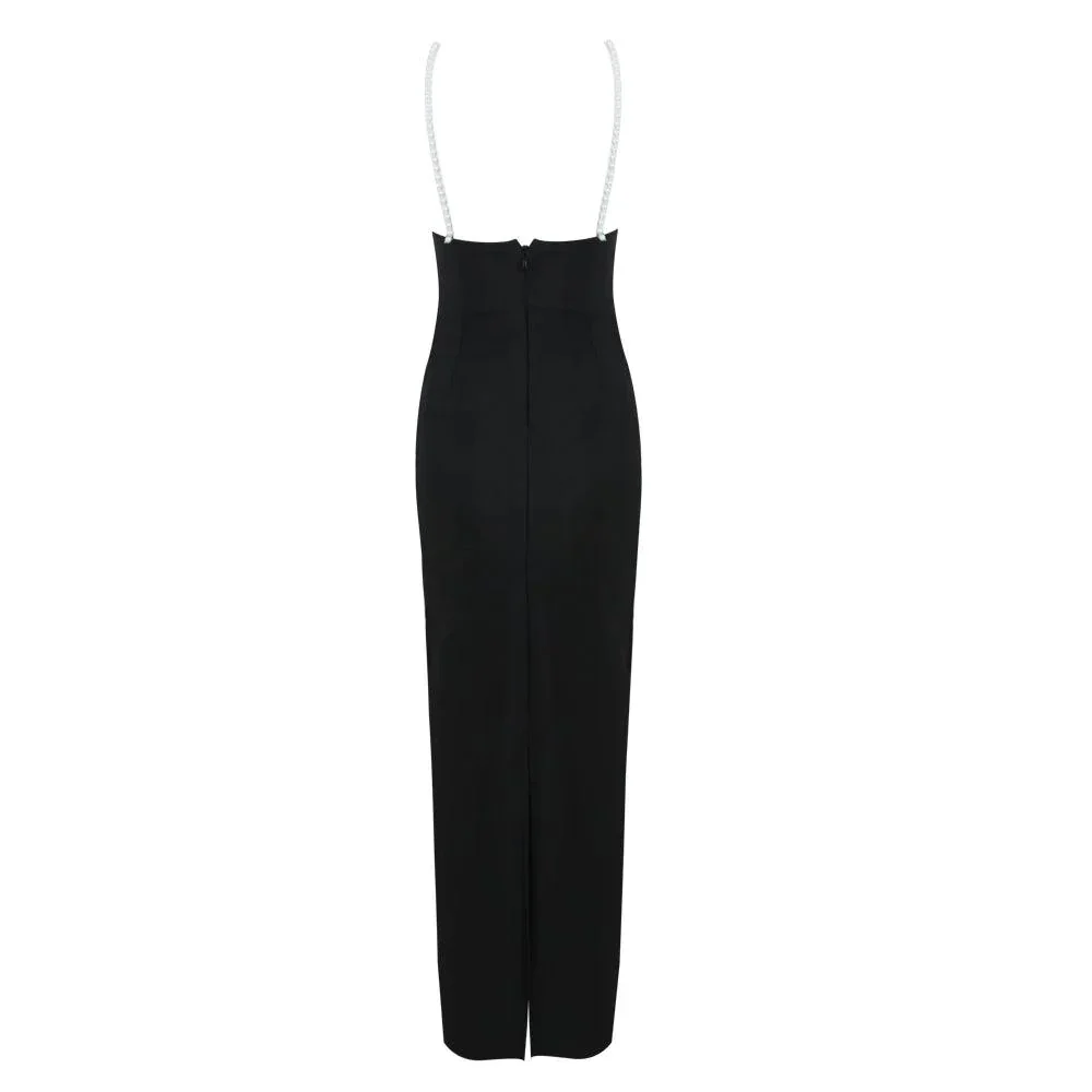 Elite Touch 3D Flower Maxi Dress - Image 14