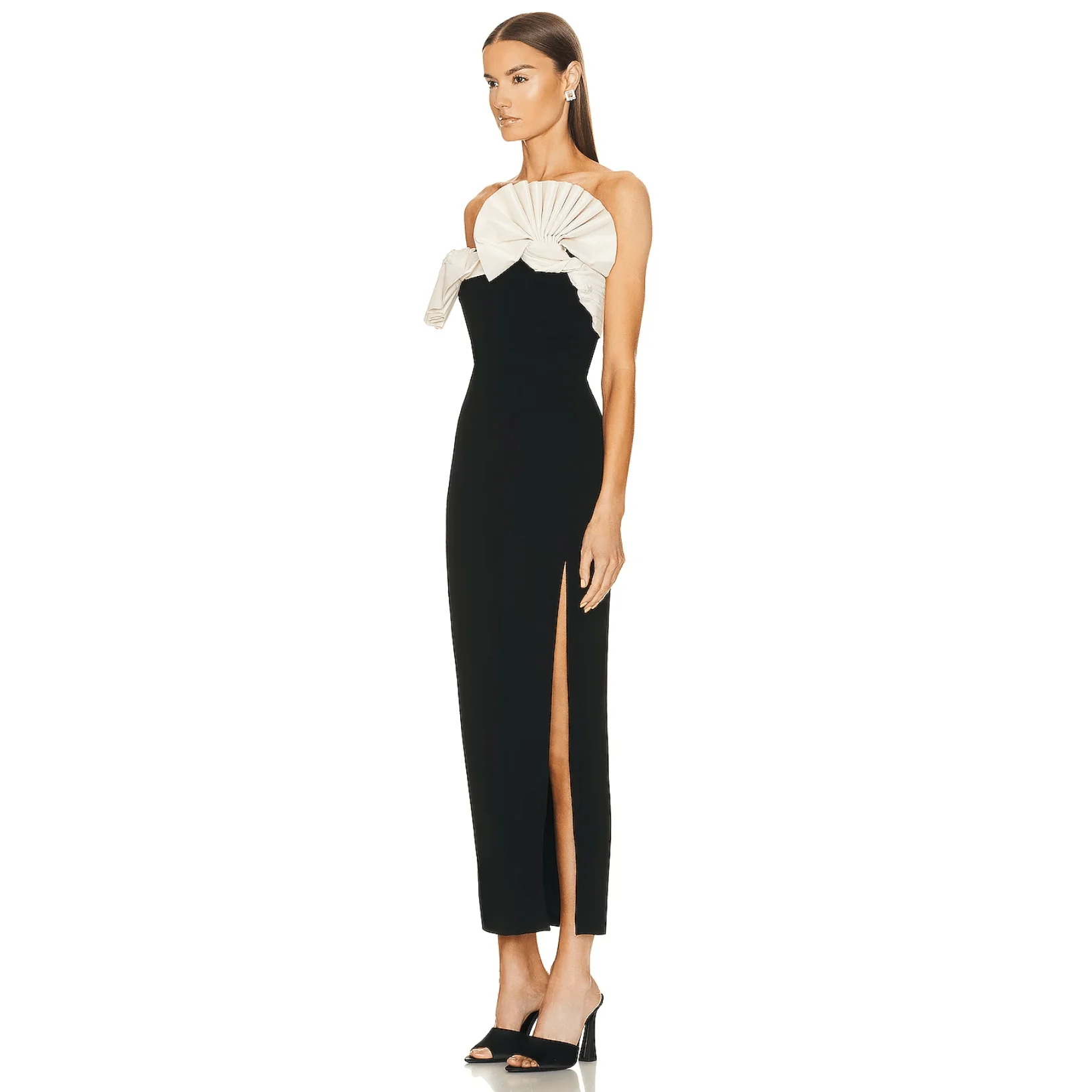 Elly Ruffled Midi Dress - Image 11